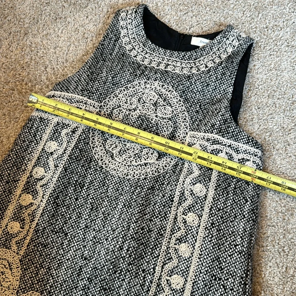 Vintage Freeway wool embroidery dress - Picture 5 of 12